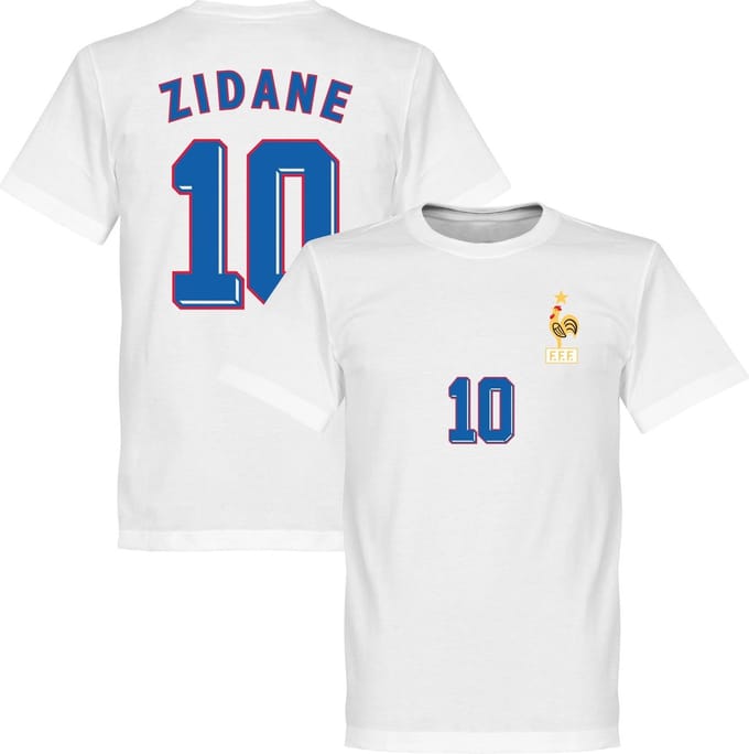 Zidane 1998 Away T-shirt - L