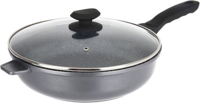 Gietaluminium Stoofpan 28 cm met Antiaanbaklaag en Stoomdeksel