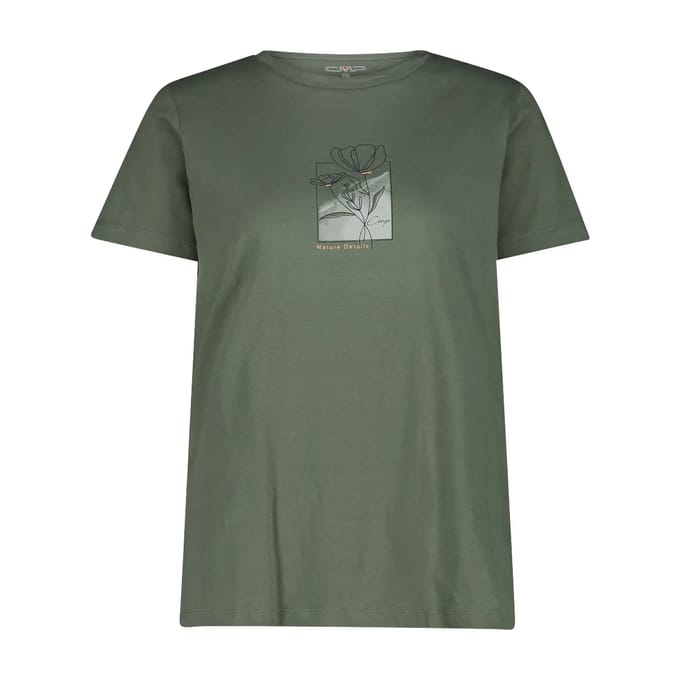 T-shirt van biologisch katoen voor vrouwen CMP