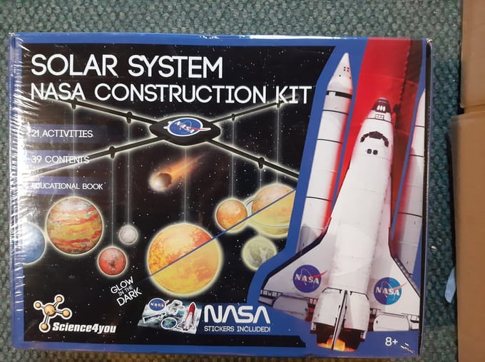 Solar System Nasa Construction Kit S4Y