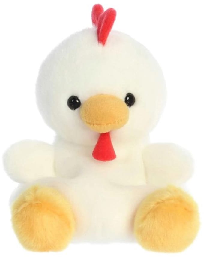 Palm Pals Kip Pluche Knuffel 15 cm