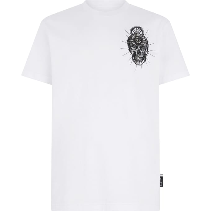 T-Shirt Met Ronde Hals En Korte Mouwen Skull