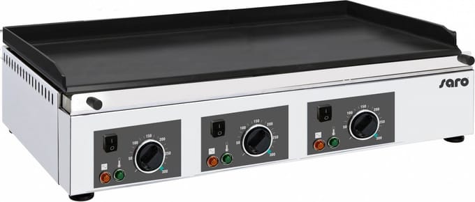 Saro Elektrische grillplaat, bakplaat tafelmodel - Model GPK 800