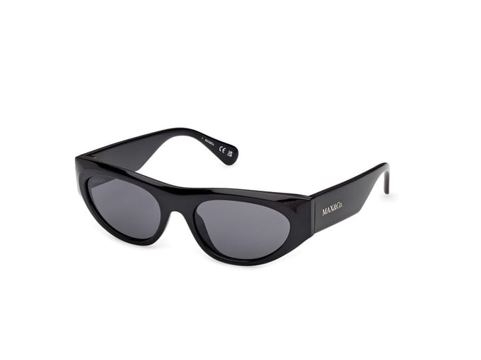 Max &co MO0147 Shiny black 53/18/140 WOMAN Zonnebrillen