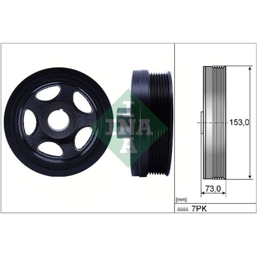 Schaeffler Ina Riemschijf, krukas INA 544 0183 10