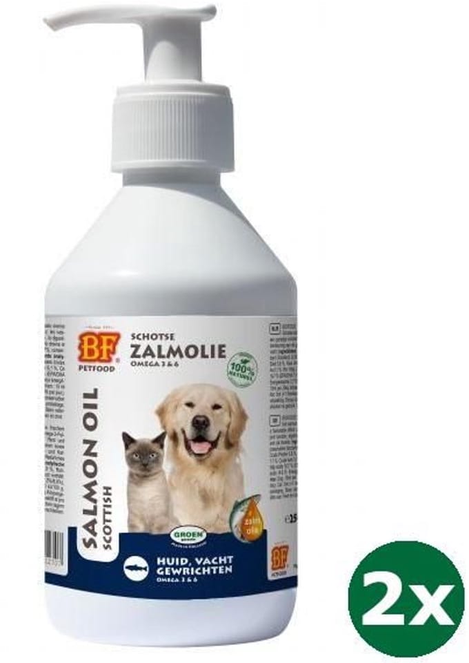 2x250 ml Biofood zalmolie