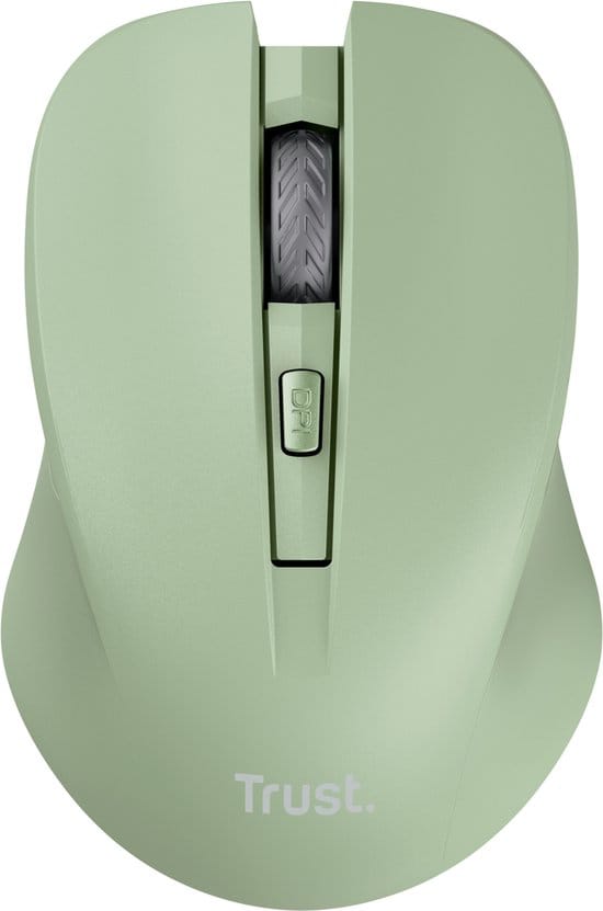 Trust Mydo - Draadloze Muis - Stille Knoppen - Links- en Rechtshandig - 1800 DPI - Groen
