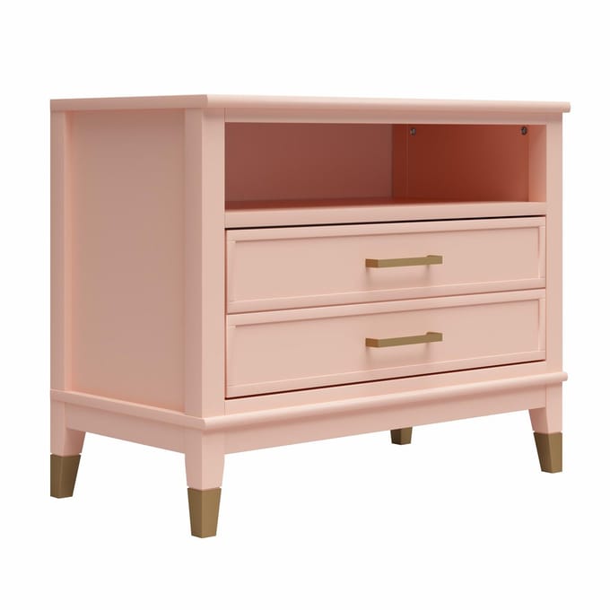 Westerleigh-Nachtkastje - 1-lade - Roze