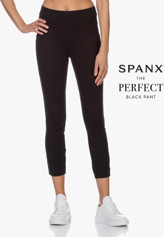 Spanx - Maat M - The Perfect Black Pant - Backseam Skinny - Zwart