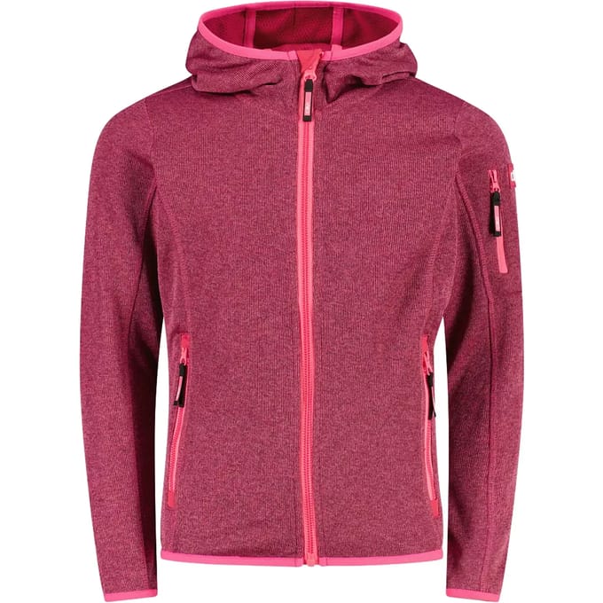 Cmp 30h5905 Fleece Met Kap Rood 10 Years Meisje