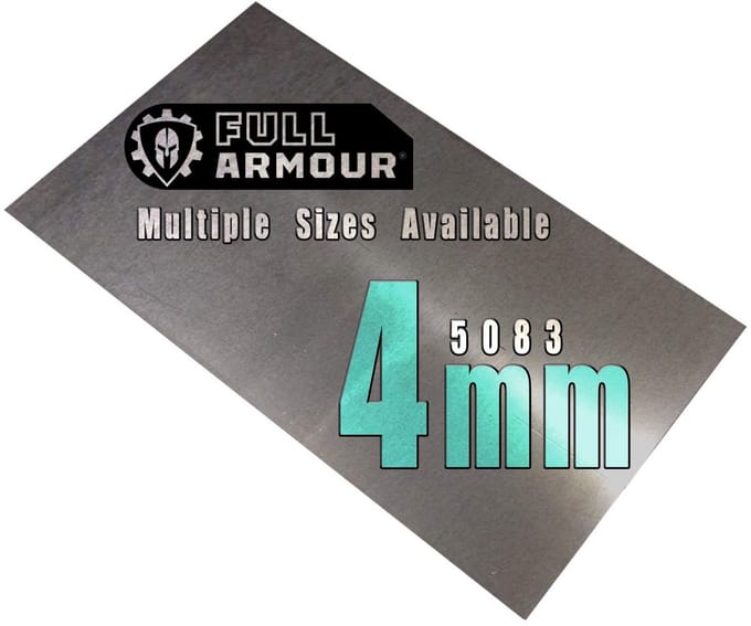 4mm Aluminium Plaat 300x200mm - Veelzijdig en Sterk Bouwmateriaal