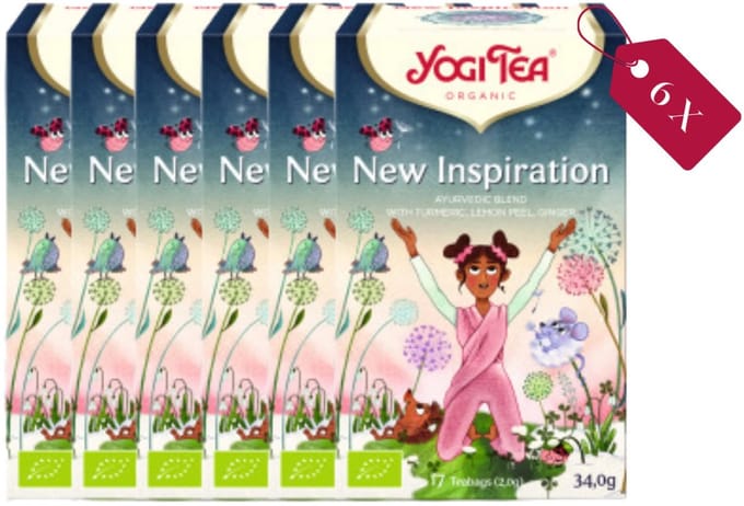 Yogi tea New Inspiration Bio - tray: 6 stuks