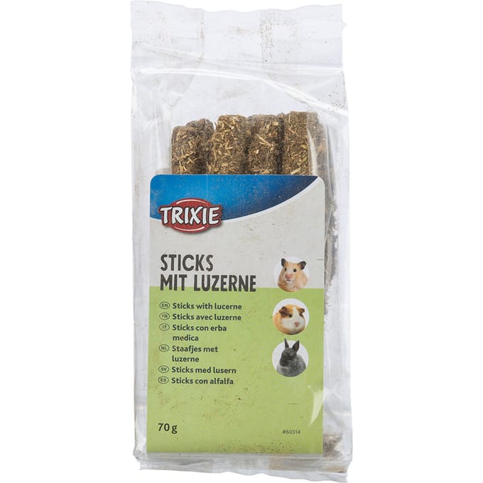 ca. 70g Trixie Sticks met Luzerne Knaagdieren