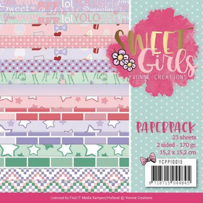 Papierpak - Yvonne Creations - Sweet Girls
