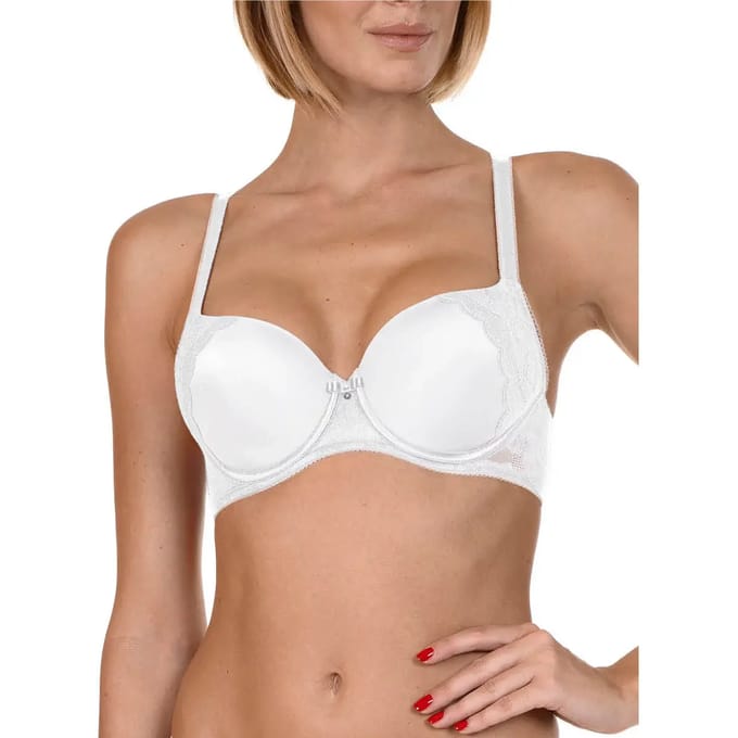 Witte softcup bh Lisca Evelyn B - E - Wit - Maat - 75D