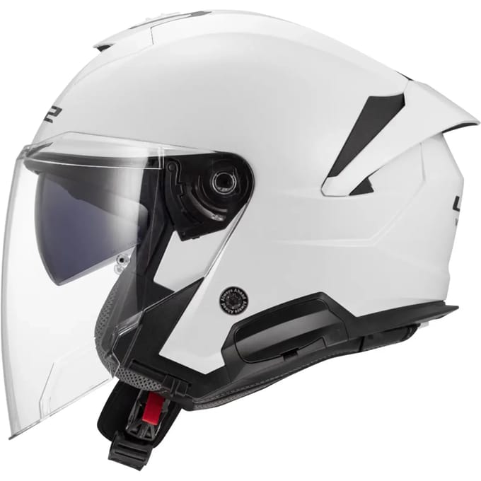 LS2 OF618 Verso II Solid Wit Jethelm - Helm