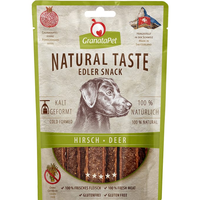 Granatapet Natural Edele Snack - Hert 90 g
