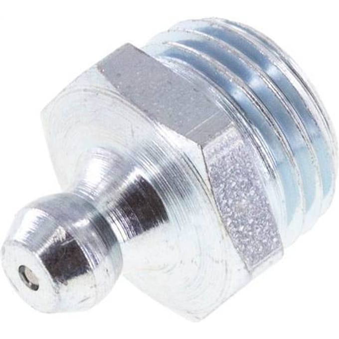 Rechte Smeernippel Staal R 1/4 Inch DIN 71412 [5 Stuks]