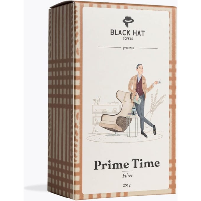 Black Hat Coffee Prime Time Filter 250g