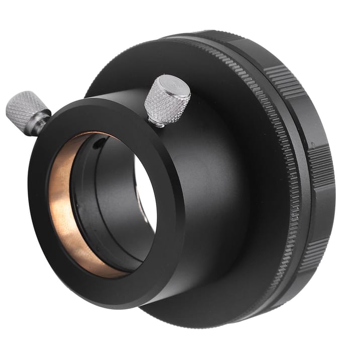 Macro Lens Adapter Ring voor Canon EF EFS Mount Lens naar 1.25in Telescoop Oculair black