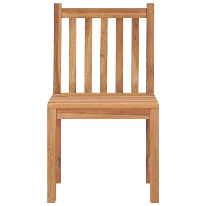 vidaXL - Tuinstoelen - 2 - st - massief - teakhout