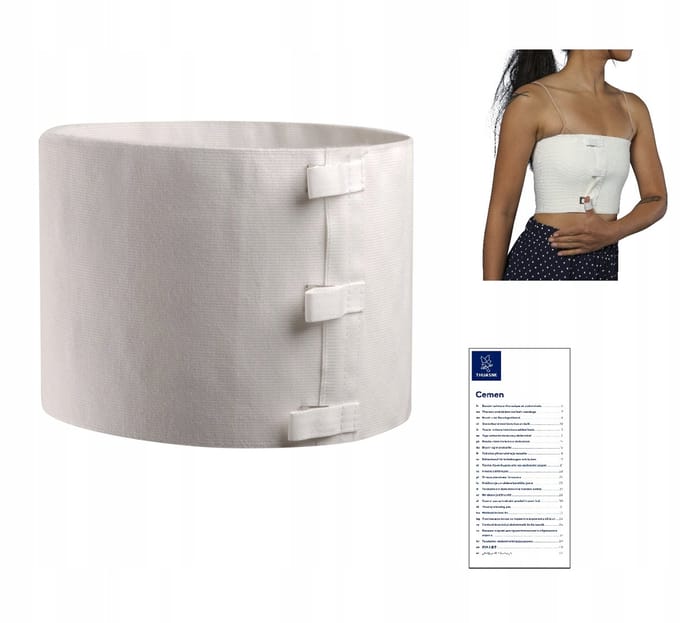 Thuasne Cemen Rib Brace - 18cm Hoogte - Ondersteuning bij Gebroken Ribben