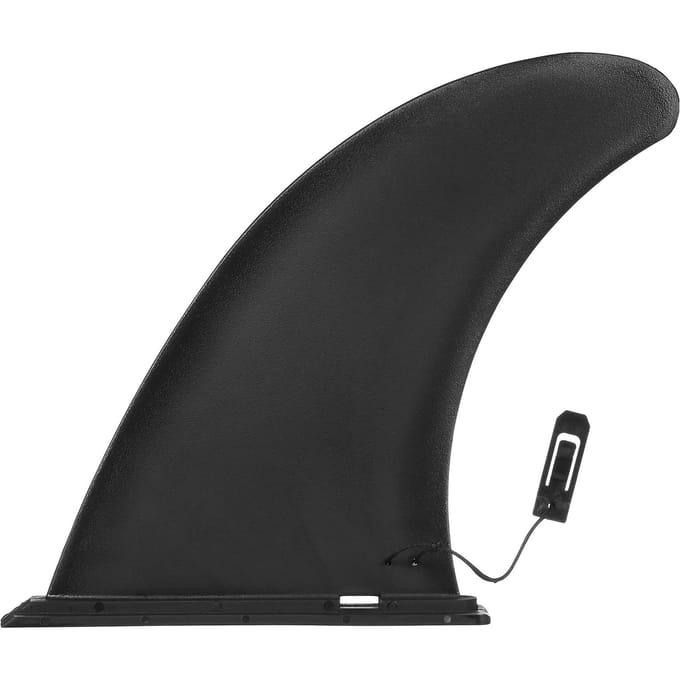 9 Inch Surfboard Vin Stand Up Paddle Board Vin Quick Release Center Vin met Basis voor Opblaasbare zwart