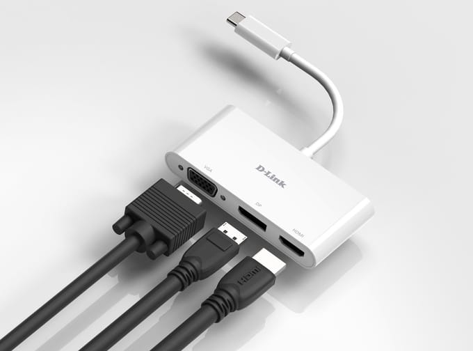 D-Link DUB-V310 USB-C dockingstation Geschikt voor merk (dockingstation): Universeel