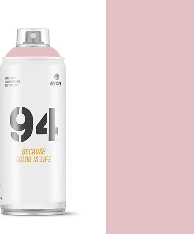MTN94 Boreal Roze spuitverf - 400ml lage druk en matte afwerking