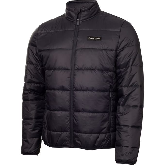 Calvin Klein Lichtgewicht pufferjas voor heren (Grijs)