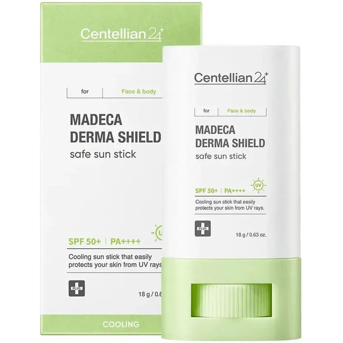 Madeca Derma Shield Veil Veil Zonnecrème Stick SPF50+/PA++++ 18g/0.63oz. beige