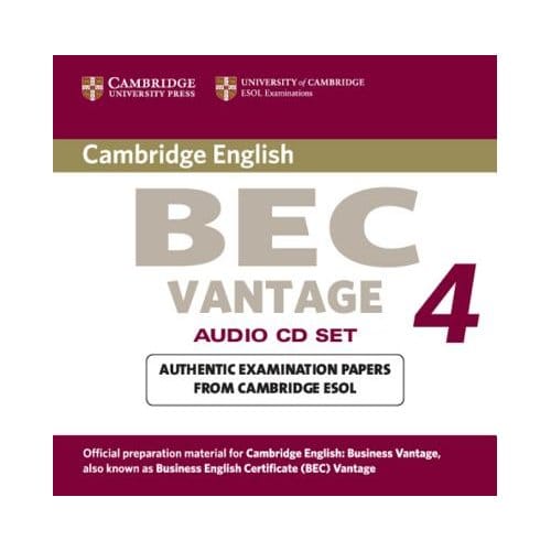 Cambridge Bec 4 Vantage Audio Cds (2) - Cambridge ESOL