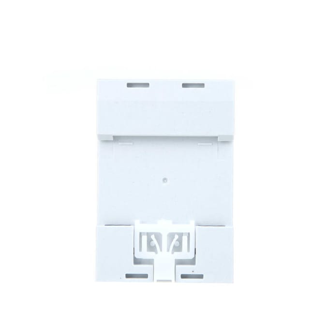 Digitale Din-Rail LED-spanningsmeter, ampèremeter, stroommeter, voltmeter, AC80-300V, 0,2-99,9A, dubbel display wit