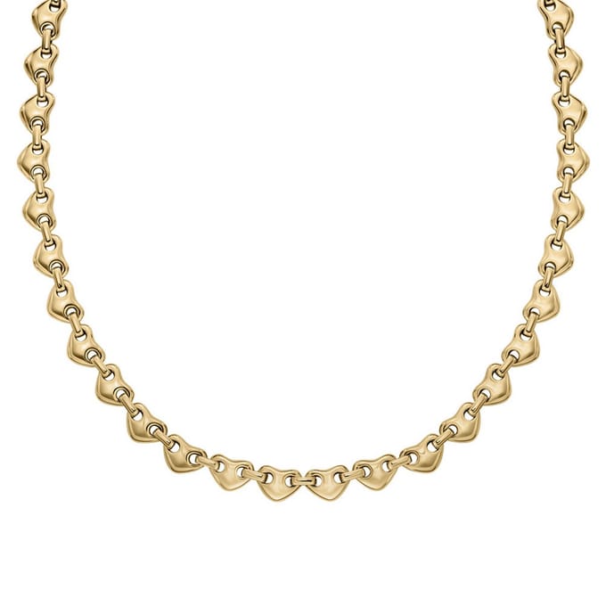 Emporio Armani EGS3330710 Dames Collier 38 cm - Goudkleurig