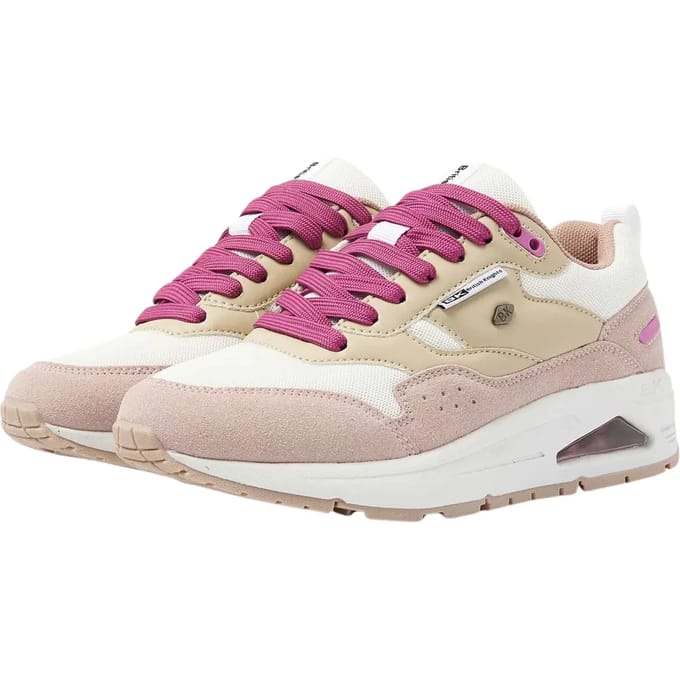 British Knights - Lennox Dames Sneakers Laag - Maat 37 - Wit - Vrouwen Schoenen