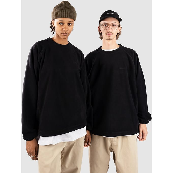 Gramicci Thermal Fleece Crew Sweater zwart