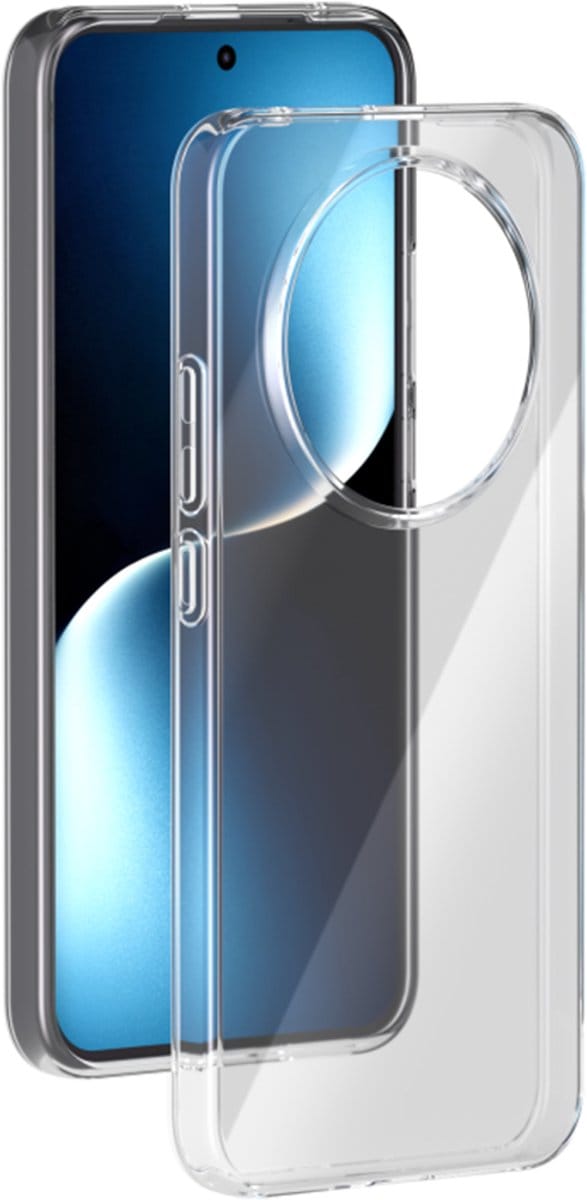 Bigben Connected, Hoesje geschikt voor Honor Magic 8 Lite - Tempered Glass & Anti-Shock, Transparant