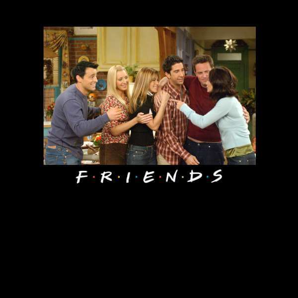 Friends Cast Shot trui - Zwart - S