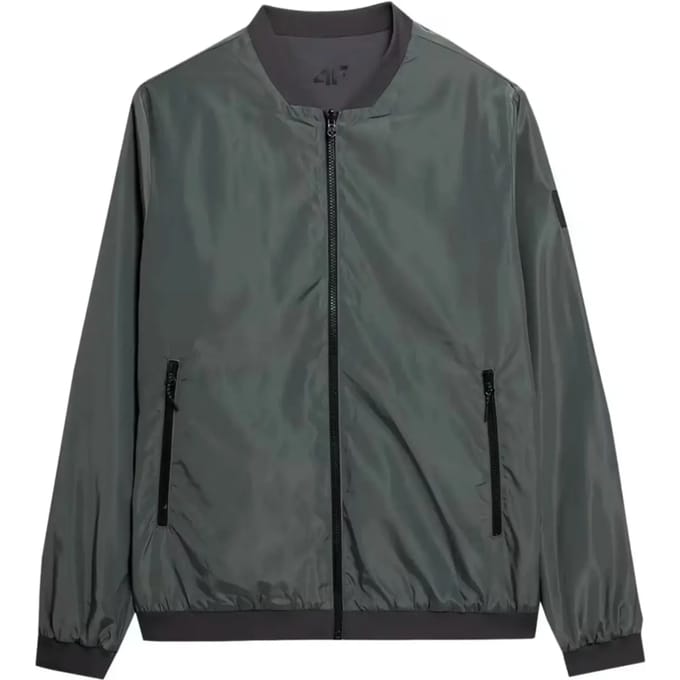 4F Jas Heren Omkeerbaar Olijfgroen - Maat M