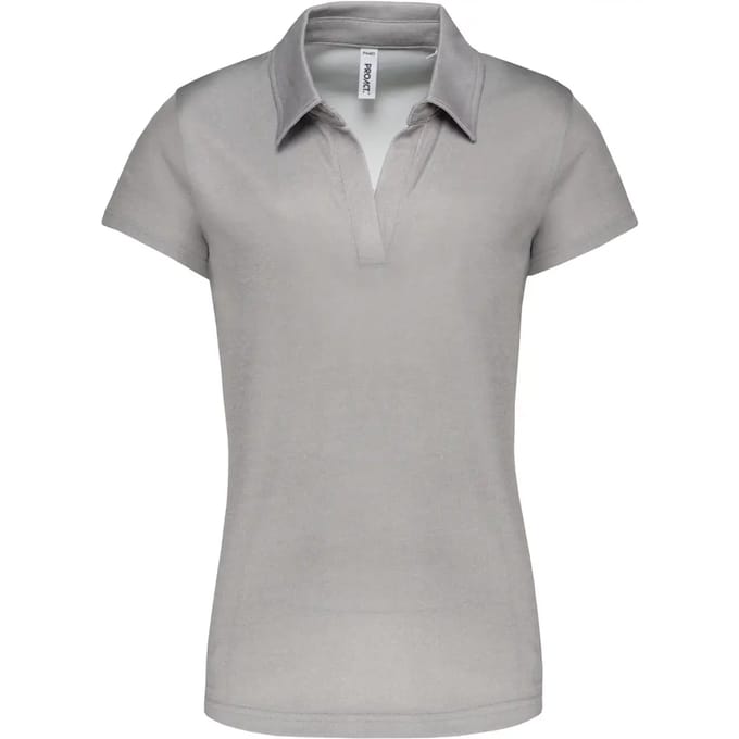 PROACT® Damessportpolo PA483 - Grey Melange - L