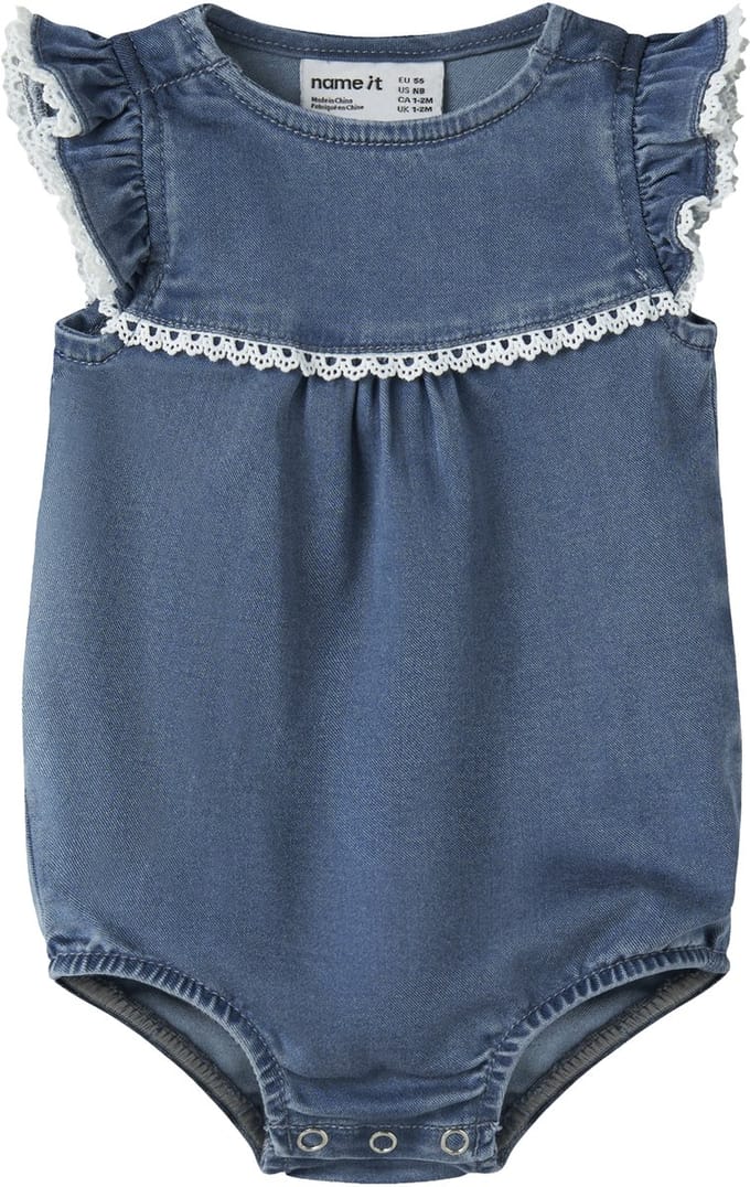 NAME IT - NBFMOLLY DNM ROMPER 4377-TO J - Baby - Bodies
