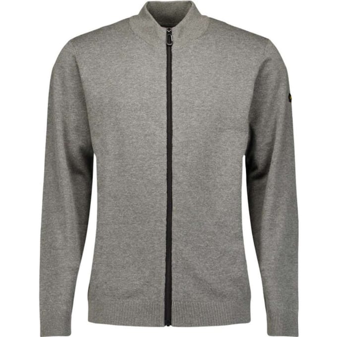 No Excess Cardigan 2 coloured melange grey melange