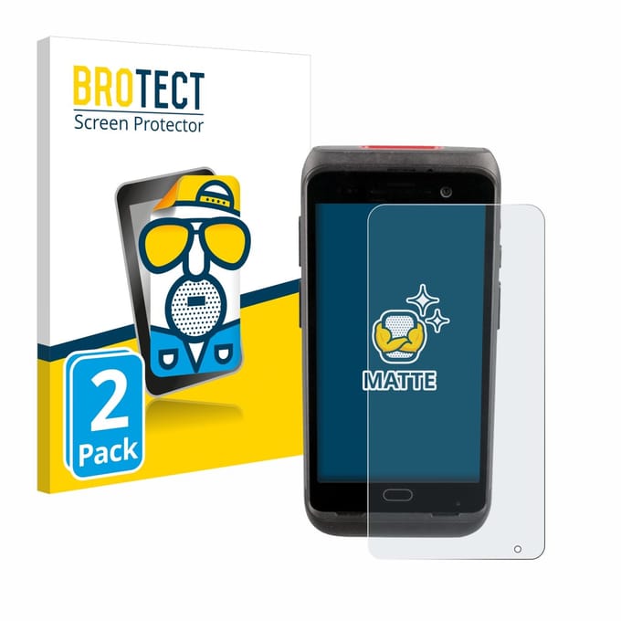 BROTECT - Screenprotector voor Honeywell Dolphin CT40/ CT40 XP - Folie Beschermfolie matte 2 Stuks
