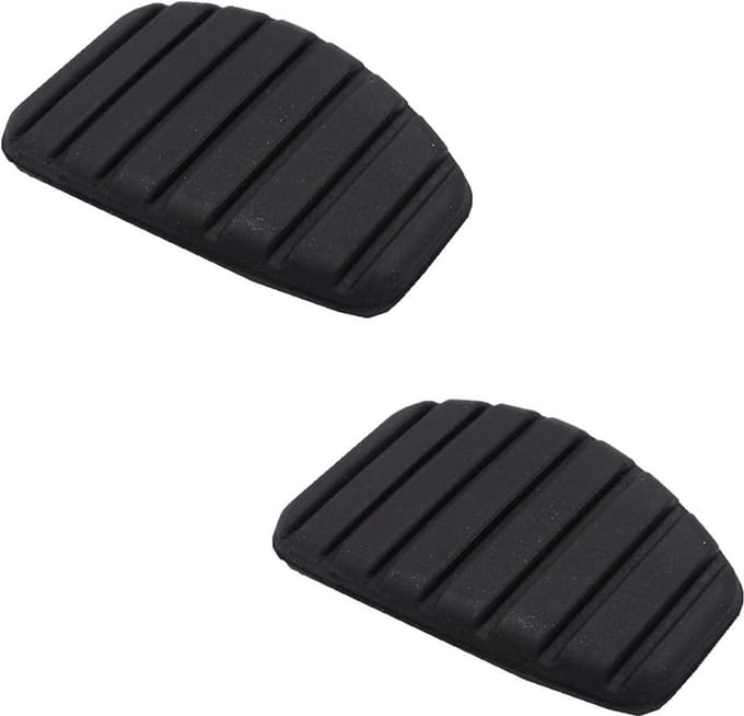 Set van 2 Rubber Pedalenhoezen voor Rem & Koppeling Geschikt voor Diverse Renault Modellen