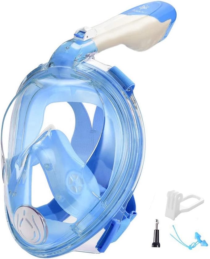 Comfortabel Full Face Duikmasker met Breed Zichtveld en Anti-Condens Technologie