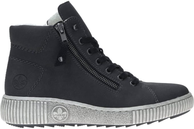 Rieker Veterboot Vrouwen Grijs