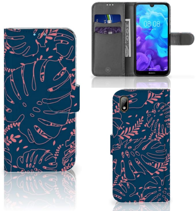 Huawei Y5 (2019) Hoesje Palm Leaves