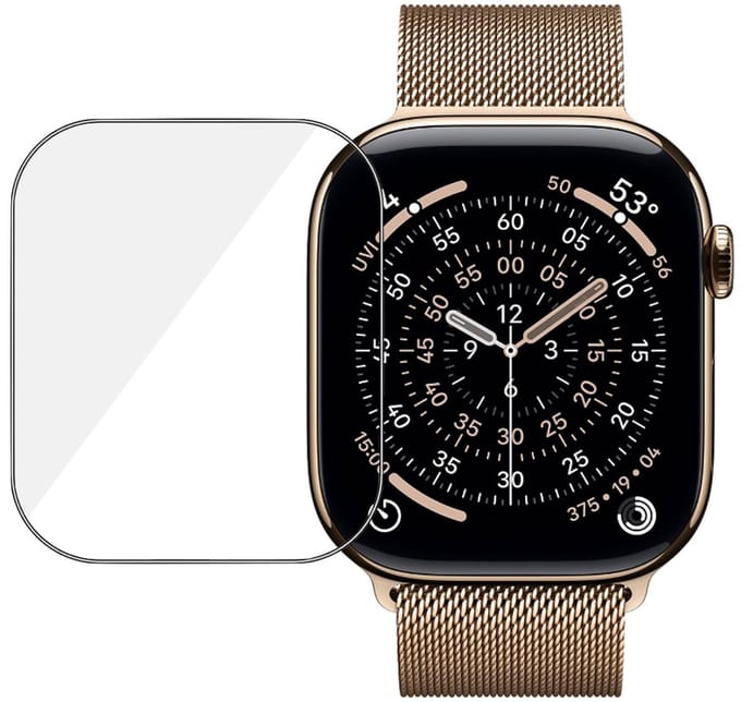 Screenprotector geschikt voor Apple Watch 46mm - Folie Screen Protector