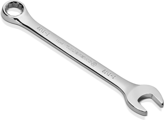 Combinatiesleutel - Ringsleutel Open - Mechanisch Gebruik - Chroom-vanadiumstaal - 1-1/16" - Zilver