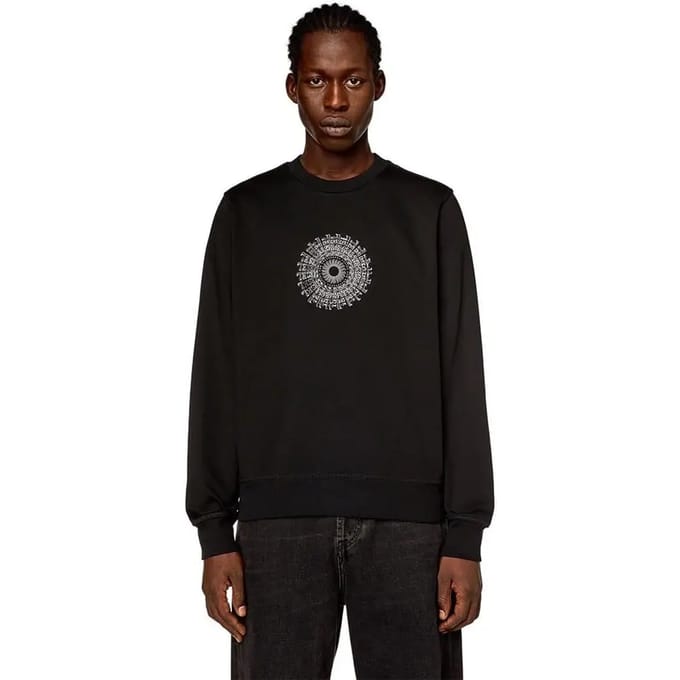 Diesel Ginn K41 Sweatshirt Zwart S Man